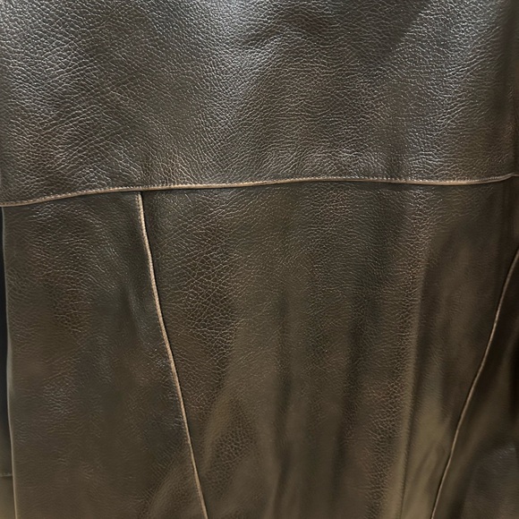 Pilcro Faux Leather Jacket size SMALL - Picture 4 of 9